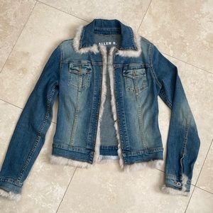 Allen B. Fur Jean Jacket